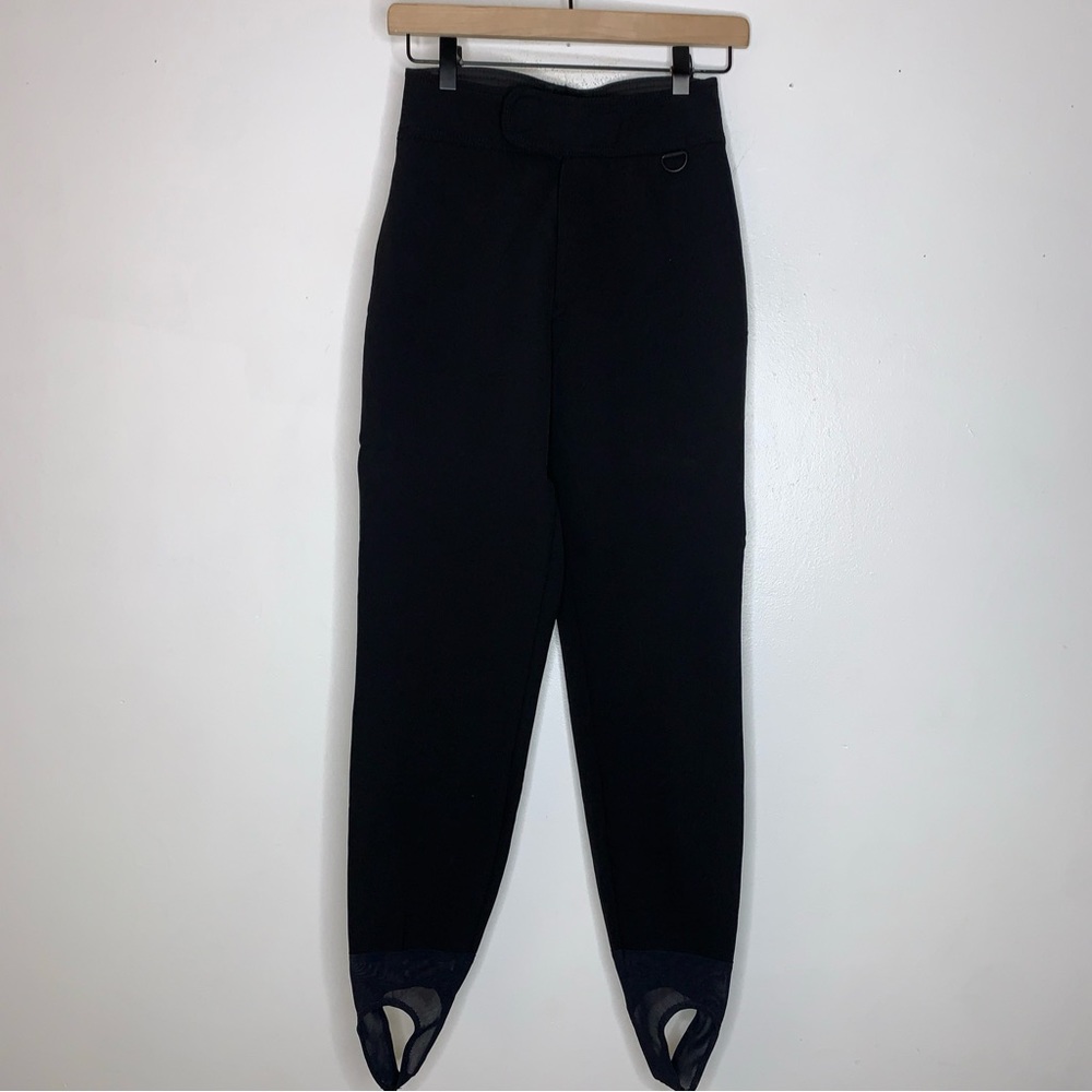 schoeller ski pants Size 6‎ Long Black Made In USA CP